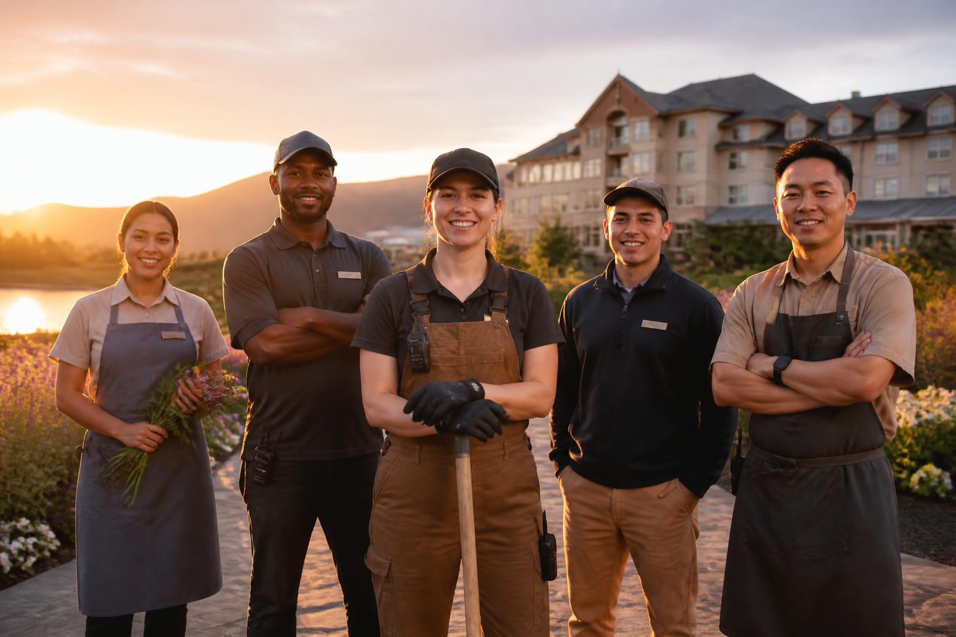 Seasonal workers ready for the season